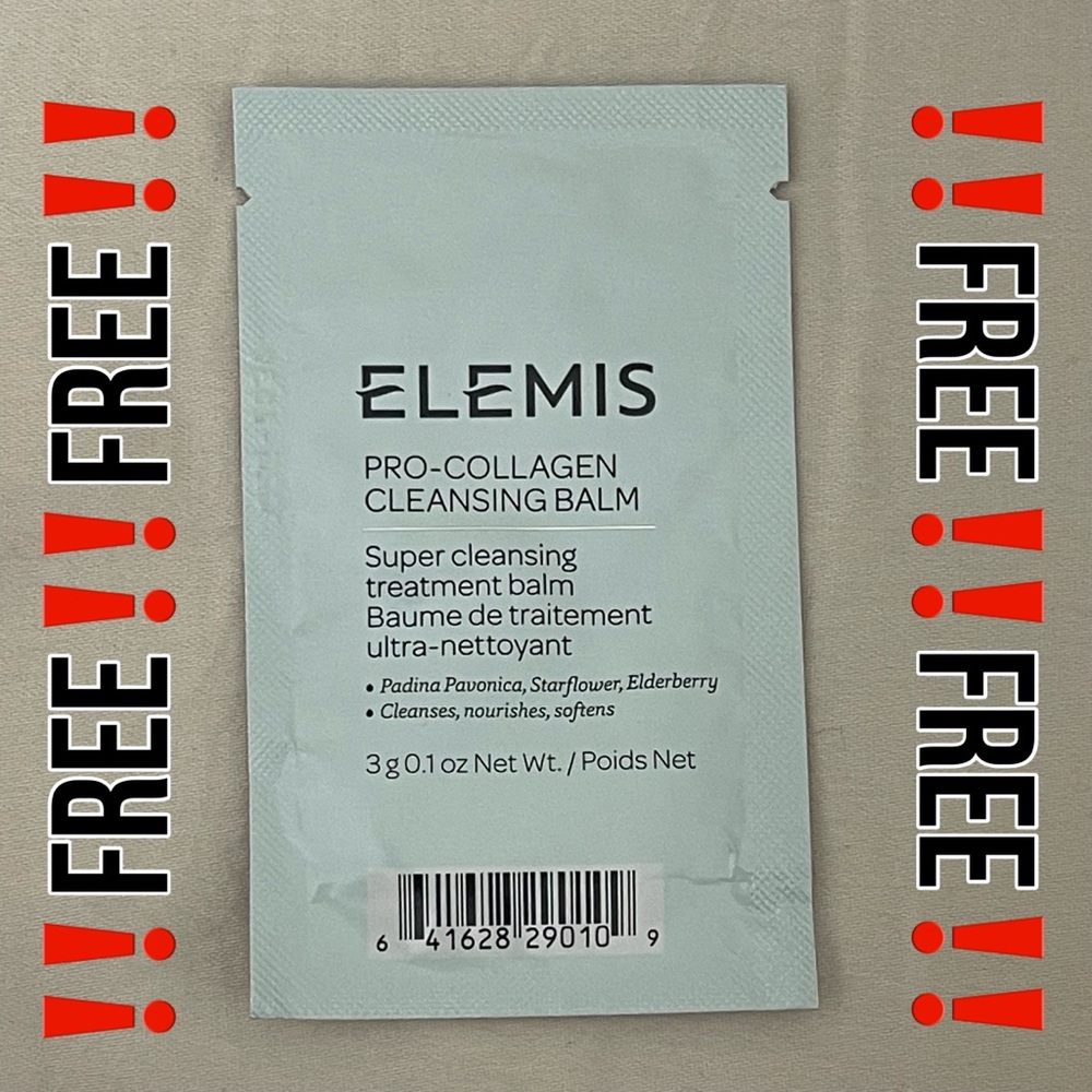 ‼️FREE‼️NEW‼️Elemis Pro-Collagen Cleansing Balm ✨SAMPLE✨